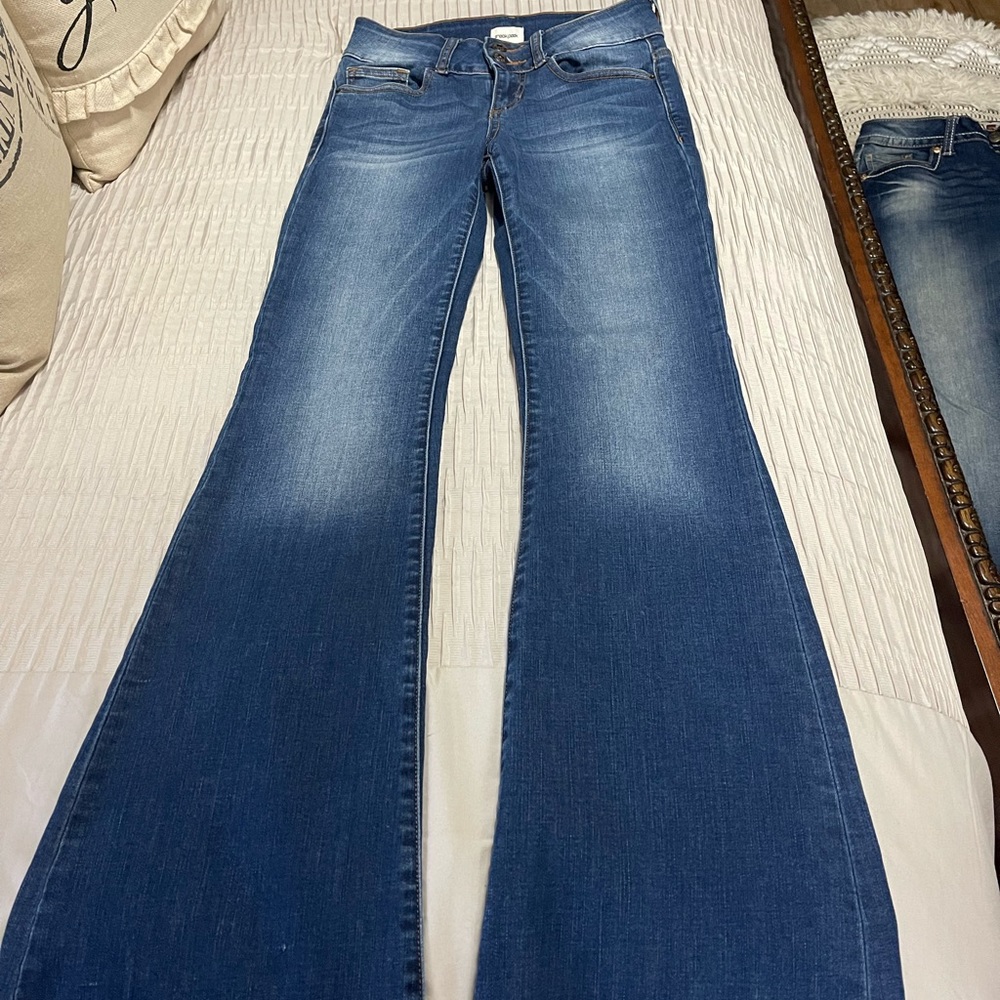 Western flare jeans